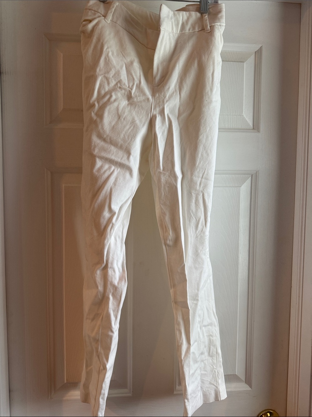 Women’s old navy Pixie ankle White Dress Pants - Classic Straight Fit size 16